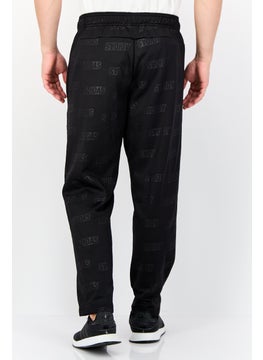 Adidas Men Sportswear Fit Brand Logo Training Track Pants, Black  - Image 4