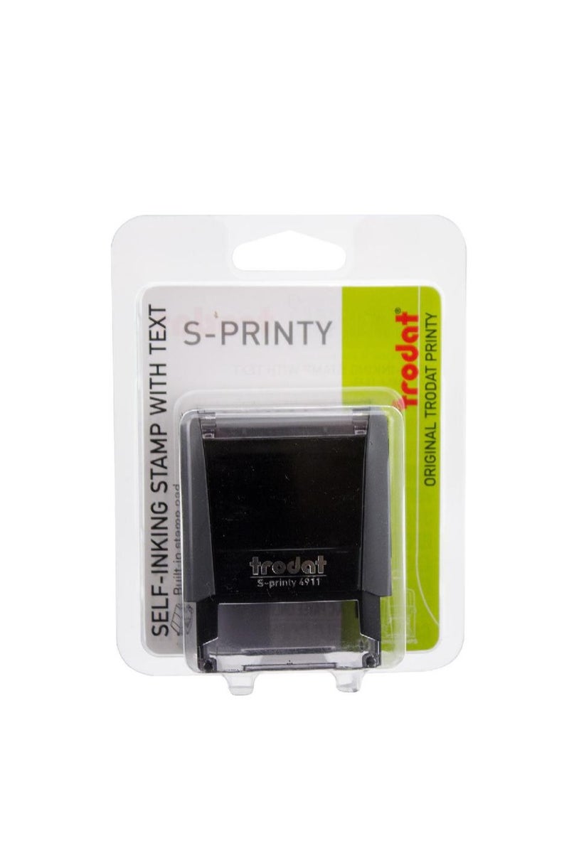 ترودات ختم ذاتي الحبر 4911 (S-Printy) مقاس 1.5 × 3.5 سم - Image 2