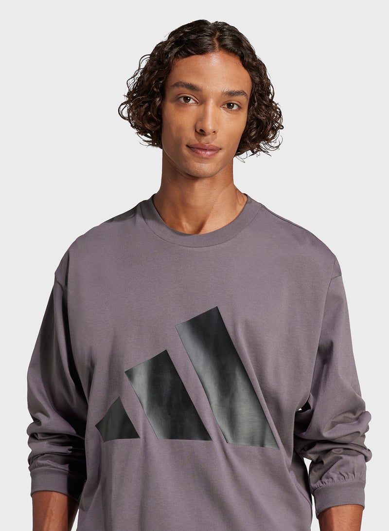 Adidas Essential Big Logo T-Shirt - Image 3