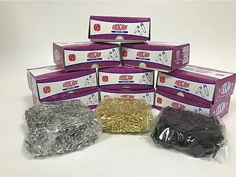 Erkan 22 mm Black Safety Pin 1728 Pieces