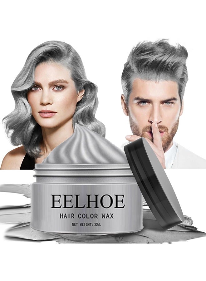 EELHOE Hair Color Wax Long Lasting Fluffy Easy to Apply Natural Temporary Hair Dye Styling Cream Washable Instant Hair Color Hairstyle DIY Wax Great for Parties Cosplay and Fashion Events 30ml - Image 1