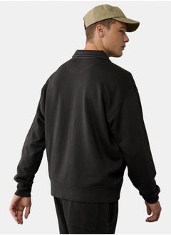 American Eagle AE Quarter-Zip Polo Collar Sweatshirt  - Image 2