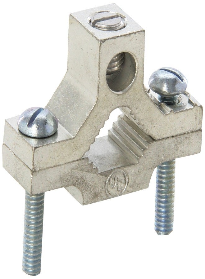 Morris 90633 Ground Pipe Clamp, Aluminum, 1/2-Inch-1-Inch - Image 1