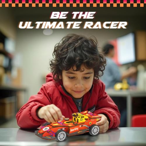 Smartivity DIY Speed CAR Toy for Kids Ages 612 Build Your Own Formula Racing Car with Launcher Birthday Gift for Boys and Girls STEM Learning Car Toys for 6789101112 Years - Image 5