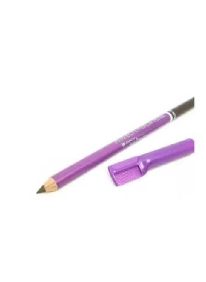 ام ان قلم حواجب مع مشط لون 003 بني - Image 3