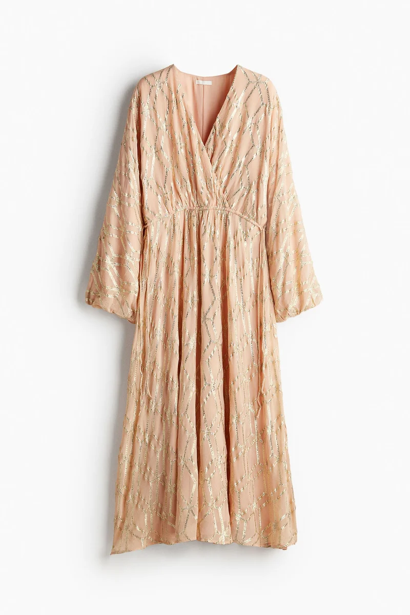 H&M Embellished Maxi Dress