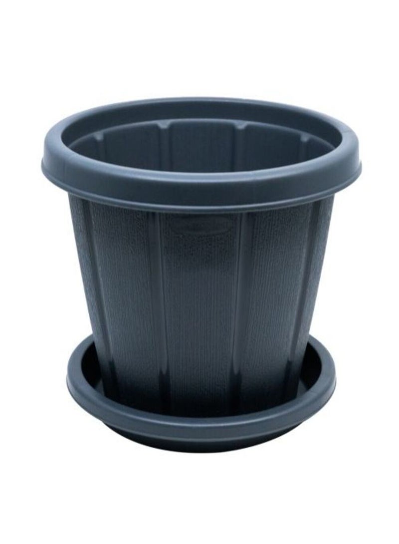 Cosmoplast وعاء كوزموبلاست - صينية خشبية سوداء مقاس 8 بوصات - Image 3