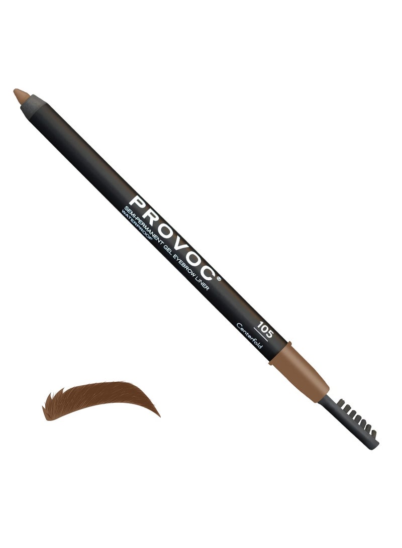 Provoc PROVOC Semi-Permanent Gel Eyebrows Liner WP 105 Centerfold