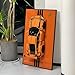 iLuane Display Wallboard for 42056 Building Kit Adult Collectibles Wall Mount Home or Office Dcor Pinstriped No Car Included - Image 3