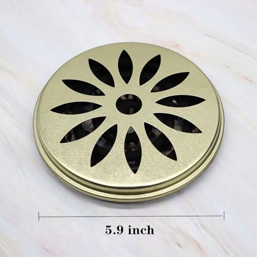 Styxon Stainless_Steel Mosquito Coil Holder, Mosquito Coil Incense Burner With Cover For Outdoor Use, Deck, Patio, Pool Side, Camping, Hiking And Fishing | Pack - 4,Silver - Image 2