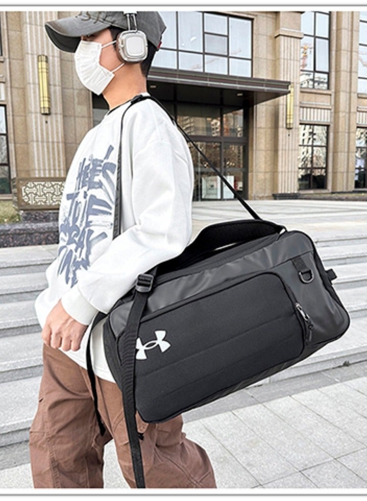 اندر ارمر حقيبة اللياقة البدنية حقيبة ظهر مزدوجة الأغراض حقيبة لياقة بدنية متقاطعة - Image 4