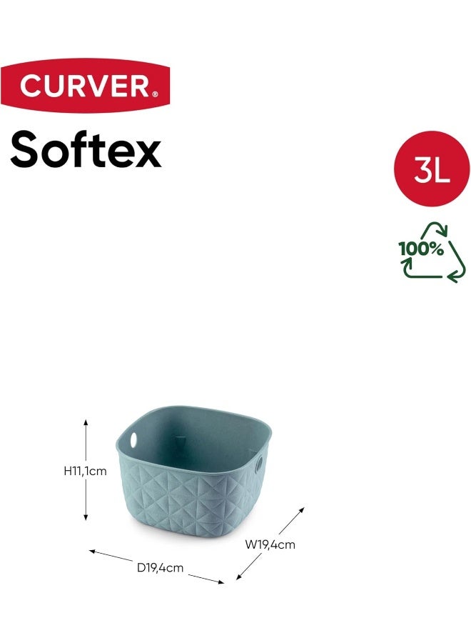 Curver CV SOFTEX BASKET XS 3L BLUE - Image 4