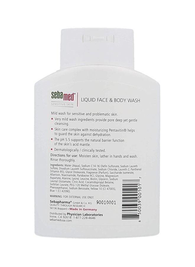 Sebamed Liquid Face And Body Wash 200ml - Image 3