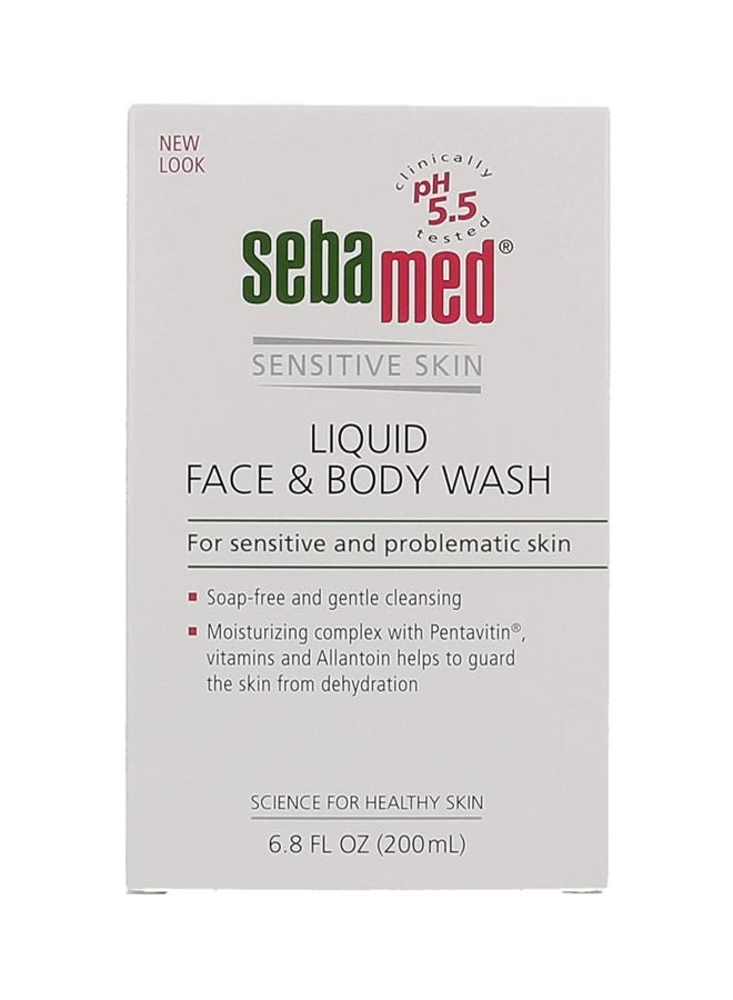 Sebamed Liquid Face And Body Wash 200ml - Image 4