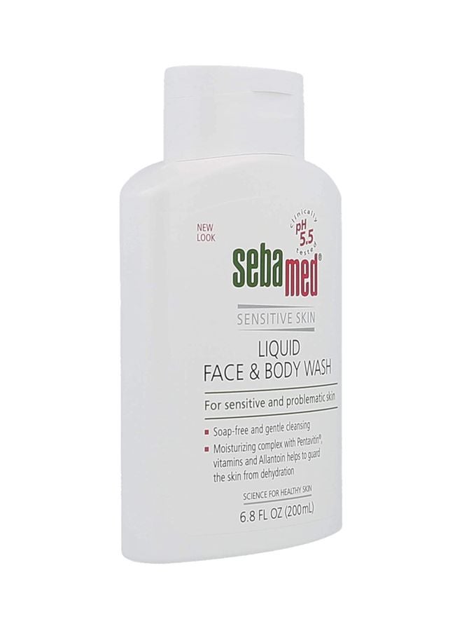 Sebamed Liquid Face And Body Wash 200ml - Image 2