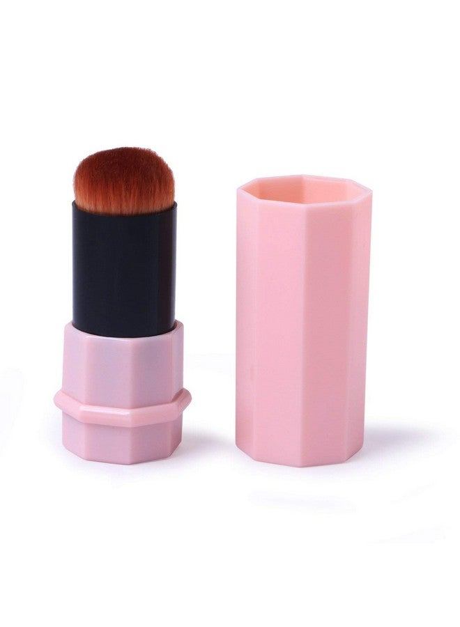 Out Of Box Pack of 2 Makeup Brush For Foundation Powder - Multicolor | Ergonomic Handle, Non-Porous Synthetic Bristles for Professional Application of Foundation, Eyeshadow, Concealer, Blusher - Image 2