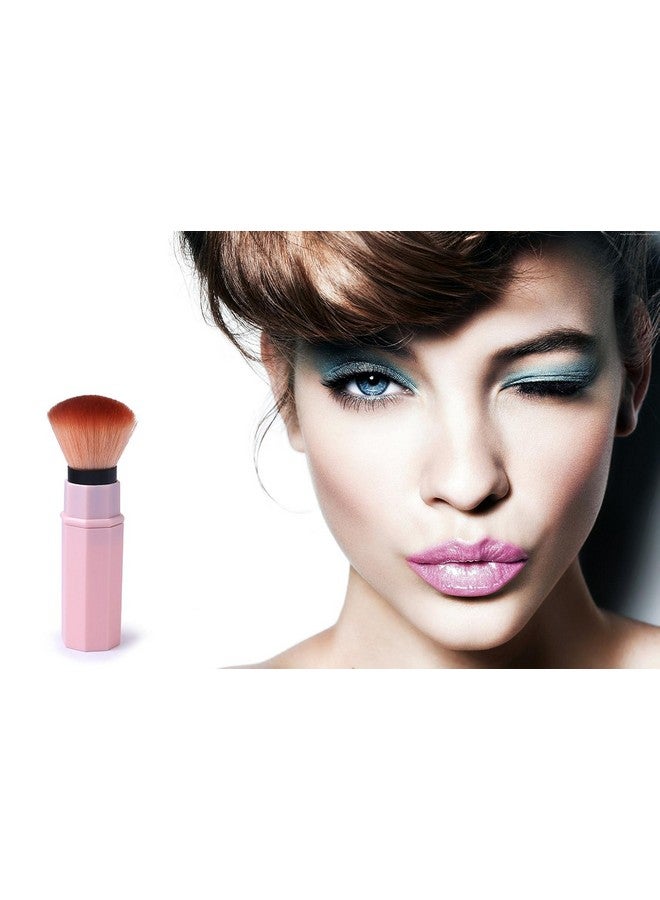 Out Of Box Pack of 2 Makeup Brush For Foundation Powder - Multicolor | Ergonomic Handle, Non-Porous Synthetic Bristles for Professional Application of Foundation, Eyeshadow, Concealer, Blusher - Image 4