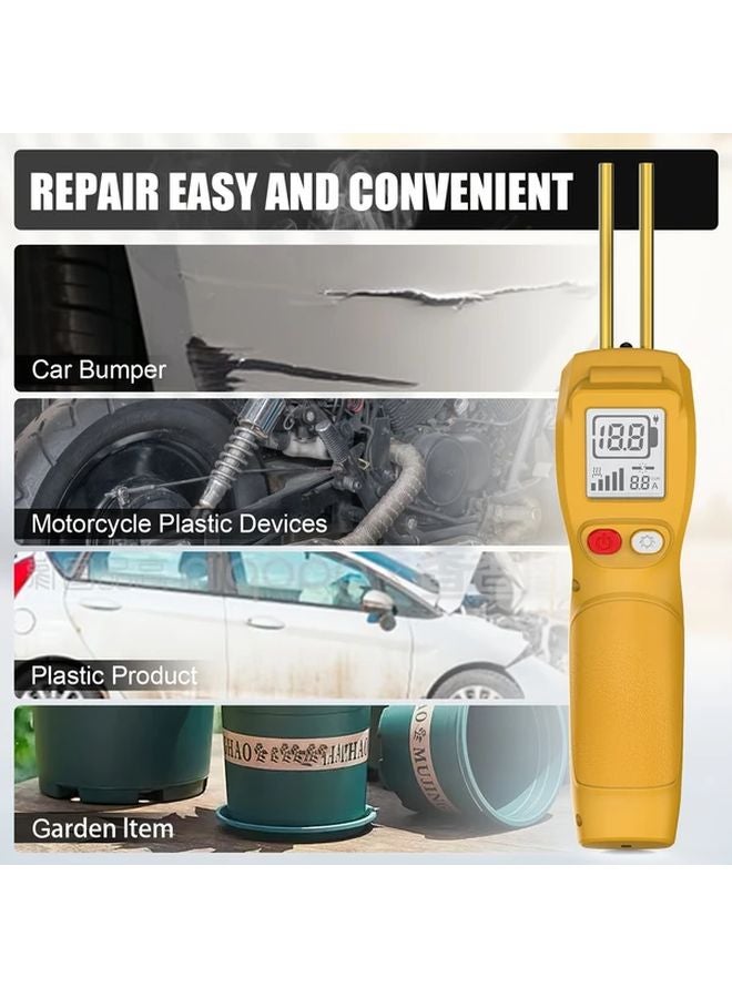 Black PWG 2 Cordless LCD Plastic Welding Gun Anti Burn Handle Wireless For Car Motorcycle - Image 5