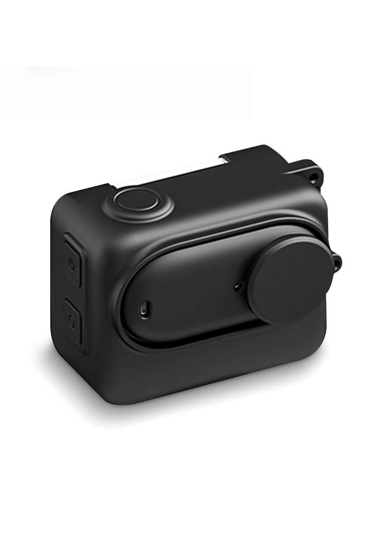 general Insta360 GO3S Silicone Protective Case with Lens Cover + Lanyard Drop-proof and Scratch-resistant with Heat Dissipation Design - Image 1