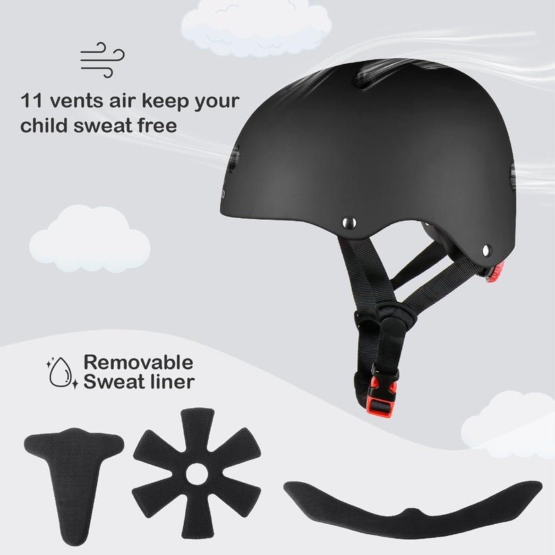 KAMUGO Kids Bike Helmet,Toddler Helmet Adjustable Kids Bicycle Helmet Girls Or Boys Ages 2-8/8-14 Years Old Multi-Sports for Cycling Skateboard Scooter - Image 4