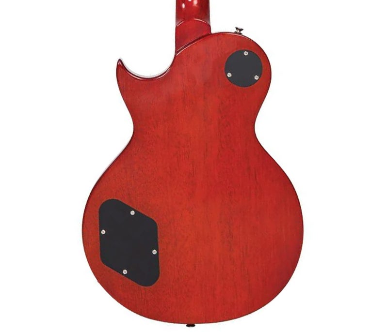 Vintage V100PGM Reissued Electric Guitar - Lemon Drop - Image 3