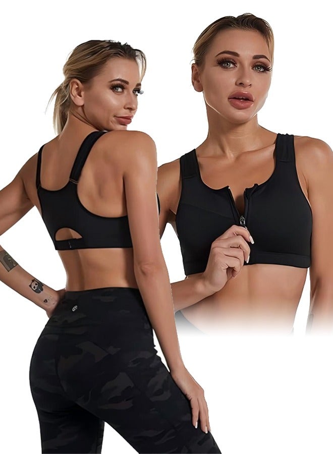 Women's Sports Bra, Breathable Soild Color Bras, Machine Washable, Slim & Three-Dimensional Fit, Ladies Running Yoga Fitness Underwear, Seamless Bra For Sport Or Daily Wear - Image 1