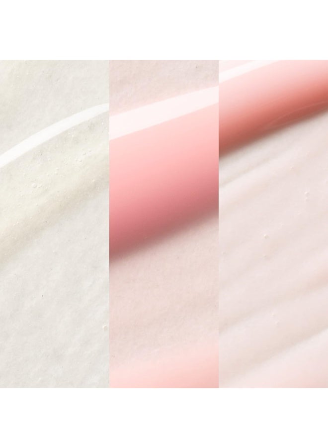 mylee 5 in 1 Builder Base Strengthening Gel Trio 3x15ml UV LED Nail Polish Coat Hard Strong Nails Tips and Extensions Nail Art Decoration Decals and Jewels Professional Manicure Repair - Image 2