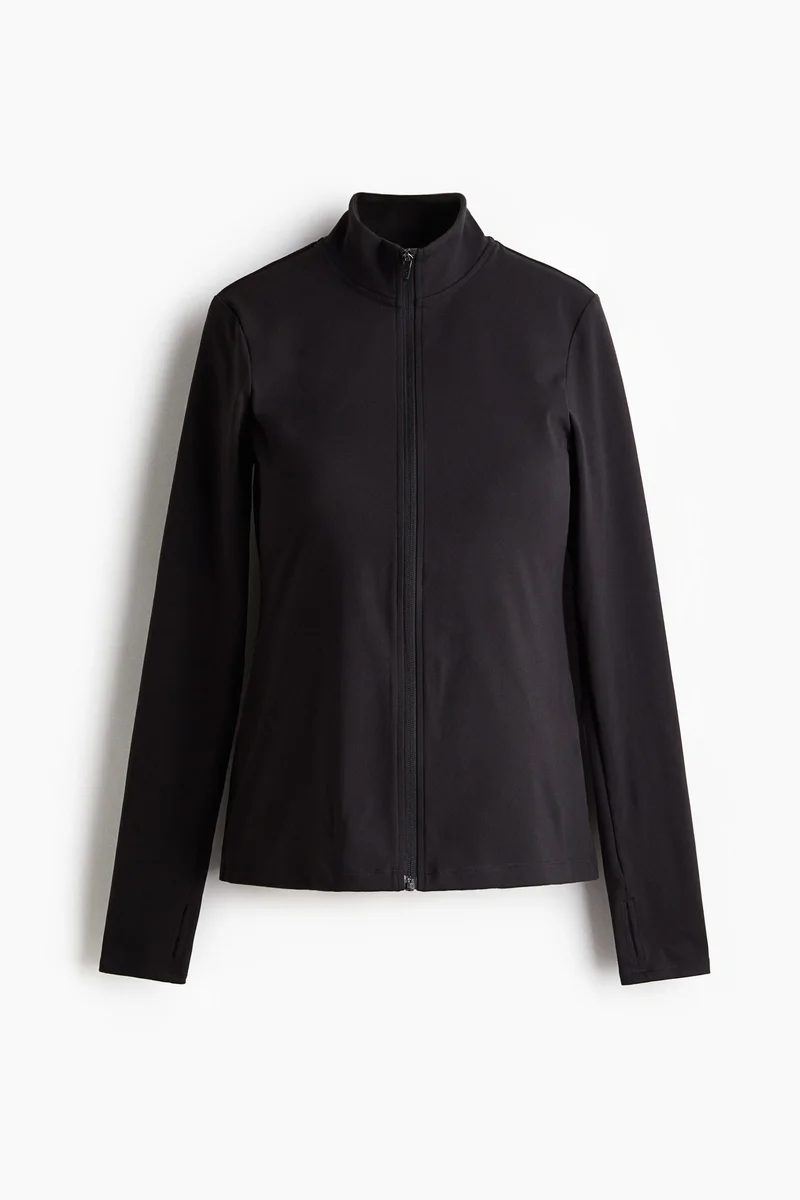H&M  MAMA Zip-through sports jacket for Women | Best Price UAE