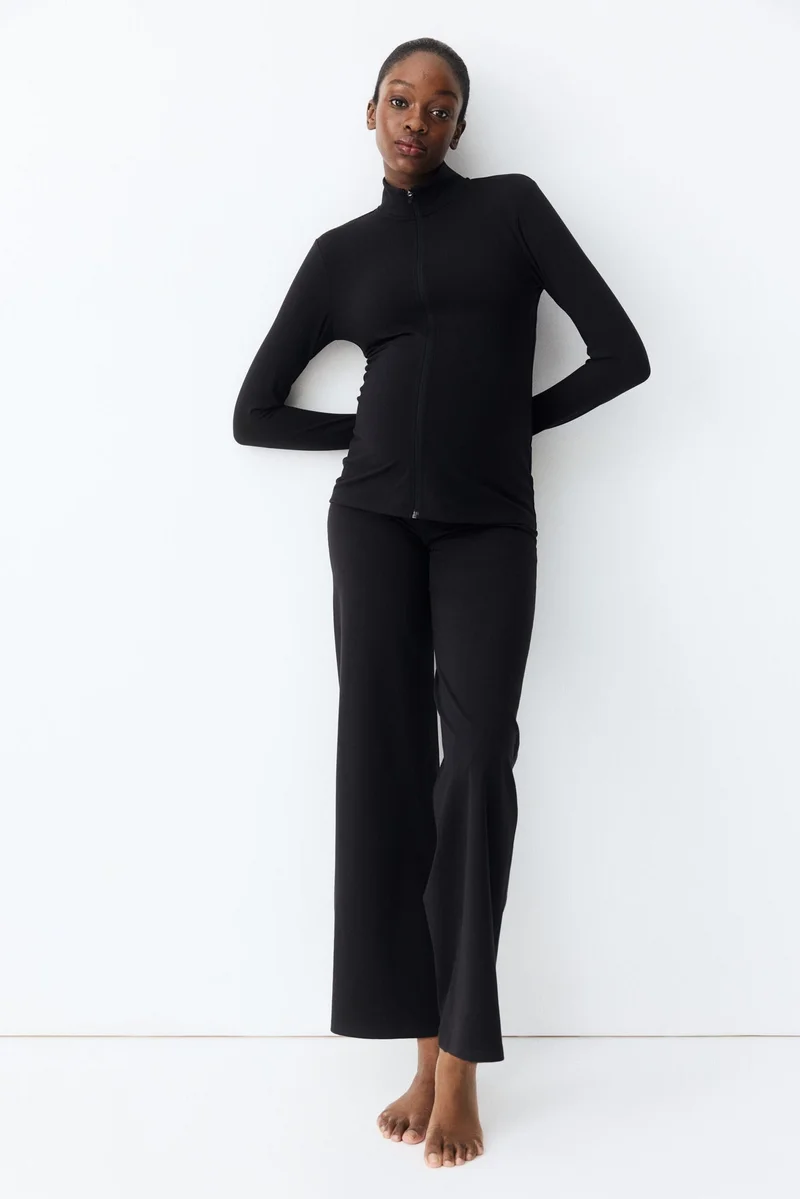 H&M  MAMA Zip-through sports jacket for Women | Best Price UAE