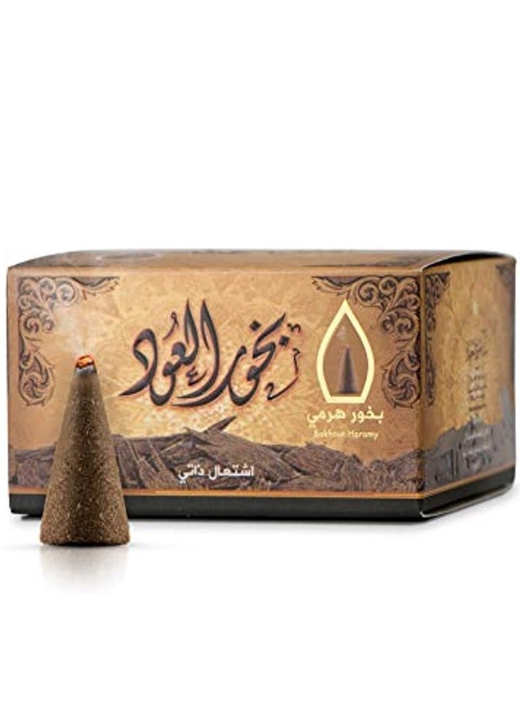 بخور العود المخروطي من سدر الخليج – 50 جم - Image 1