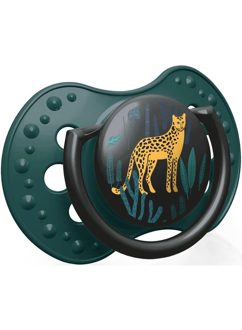 LOVI Jungle Vibes Silicone Dynamic Soother 18m+ Boy x2 - Image 3