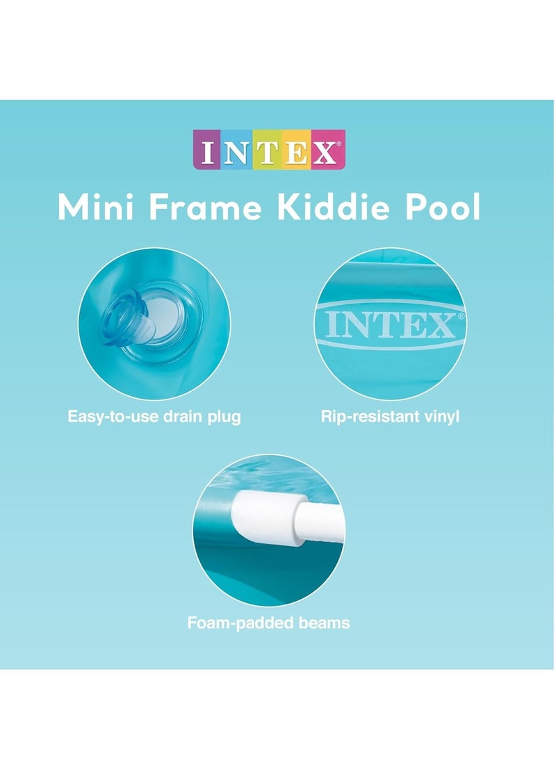INTEX Mini Frame Square Pool 30x120x120cm for Children 3 Years and Above - Image 5