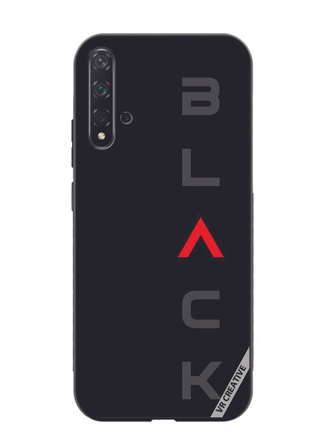 VR CREATIVE Protective Case Cover For Huawei Nova 5T Black Design Multicolour - Image 1