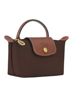 Longchamp Women's Mini Makeup Bag, Handbag, Shoulder Bag Brown/Ebony Classic  - Image 3