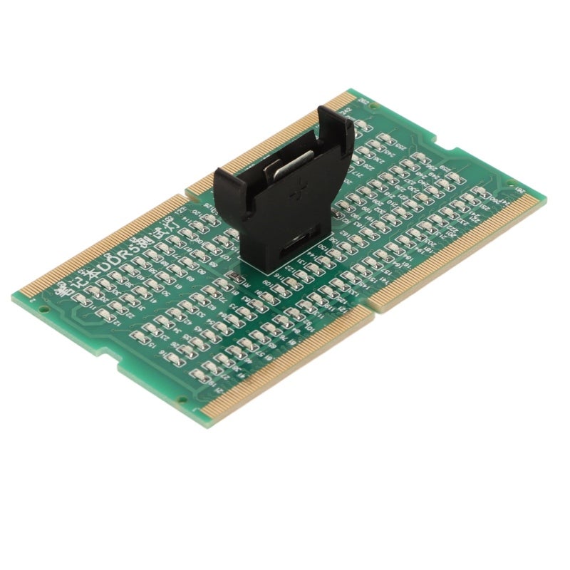 ذاكرة اختبار ذاكرة الكمبيوتر المحمول DDR5 واجهة أمامية وعكسية جهاز اختبار فتحة ذاكرة الوصول العشوائي للكمبيوتر الدفتري - أداة تشخيص الدوائر المفتوحة والقصر بمؤشر LED لإصلاح اللوحة الأم - Image 4