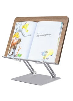 upergo UPERGO AP-2DW Angle Adjustable Reading Book Stand Silver  - Image 1