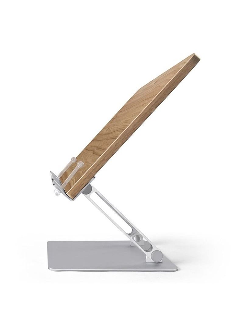 upergo - UPERGO AP-2DW Angle Adjustable Reading Book Stand Silver - Image 1