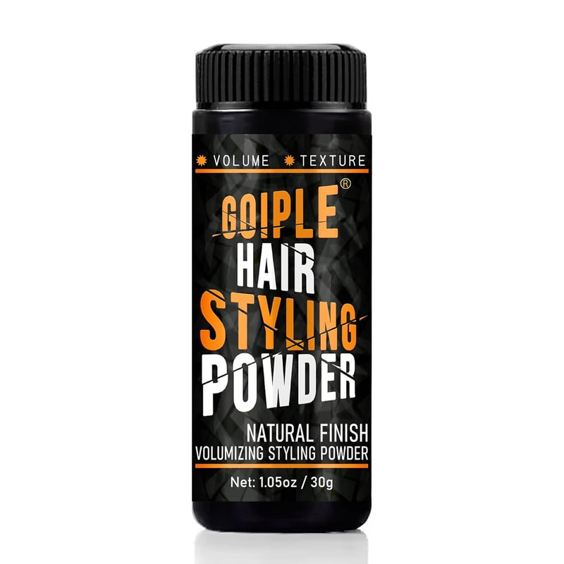 Goiple Hair Styling Natural Look Volumizing  Texturizing Hair Powder with Flexible Hold  105oz Easy to Apply Texture Powder for Men No OilGreasyResidue