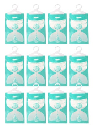 Splendors 12 Count Hanging Moisture Absorbing Bags Hangable Moisture Absorber Large Capacity Hanging Dehumidifier Bag Anti-mold Desiccant For Closet Bathroom Car Storage Peach Fragrance - pzsku/Z7184312B84059ED9F855Z/45/_/1725095972/23d836e3-3596-4937-a502-7a88eaa635d0