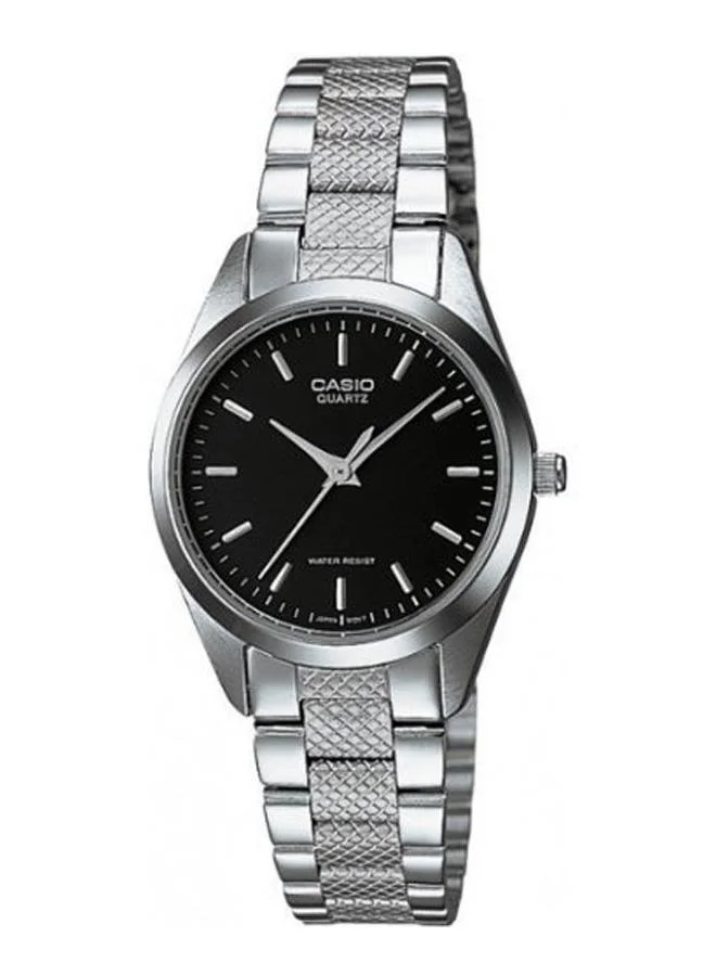 كاسيو Women's Analog Display Watch With Silver Stainless Steel Strap - LTP-1274D-1A