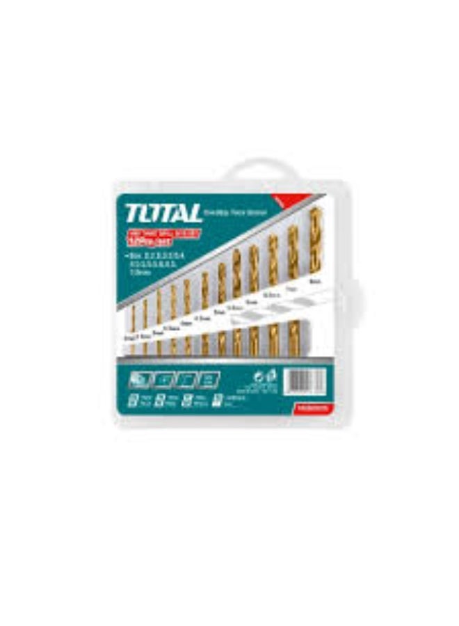 TOTAL 12-Piece HSS Metal Drill Bit Set - Image 2