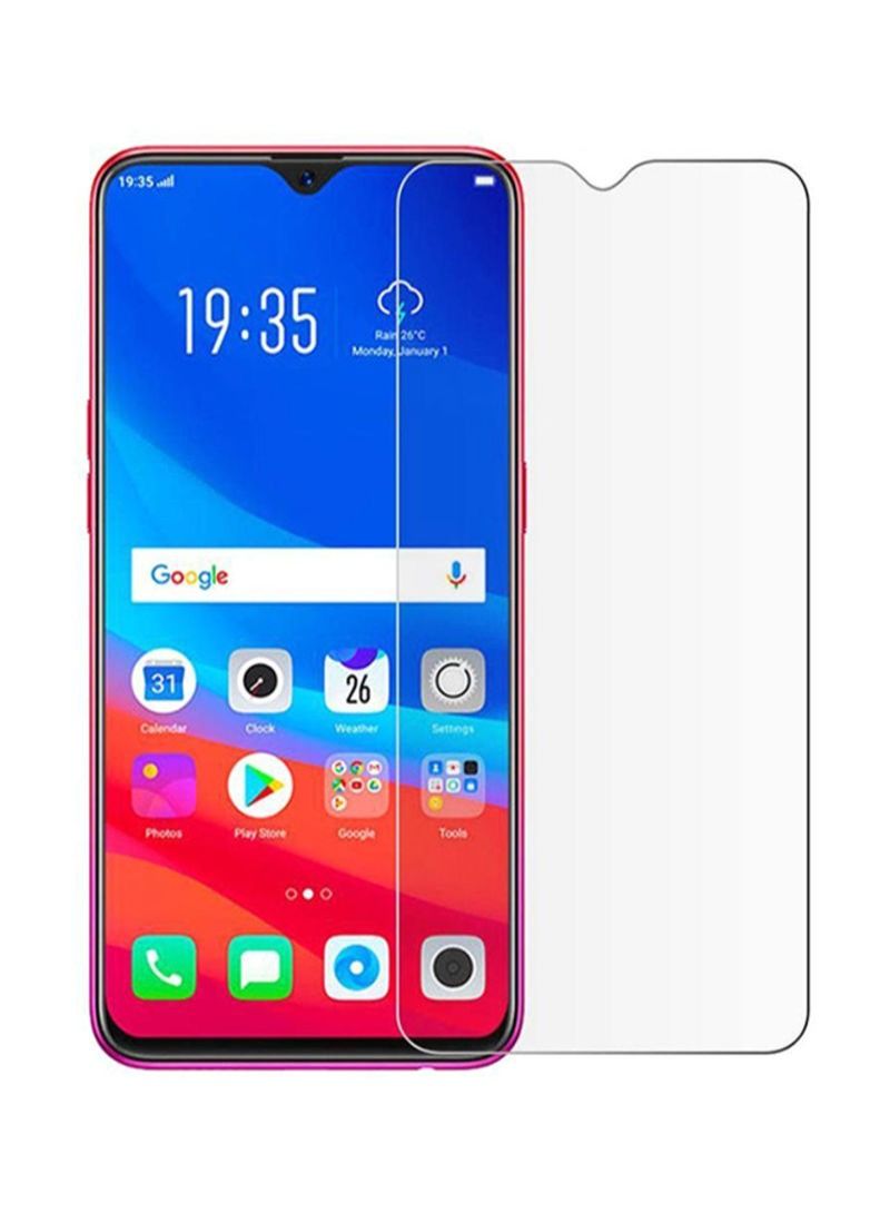 أوبو F9 برو واقي شاشة زجاجي مقوى شفاف