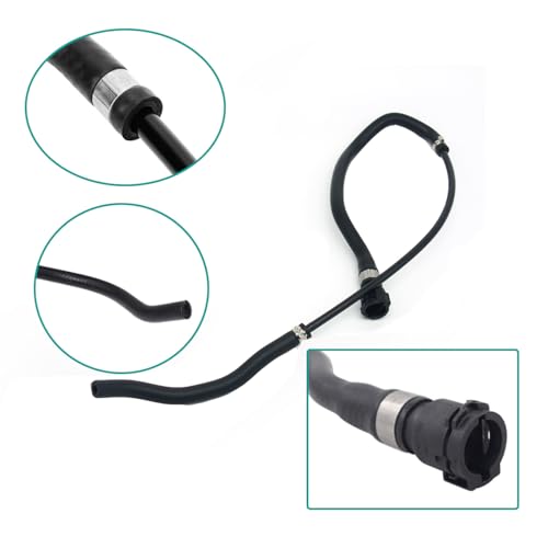 koxuyim خزان التمدد Koxuyim لخرطوم سائل التبريد العلوي متوافق مع BMW 2008-2013 128i؛ 2006-2011 323i؛ 2006 325i، 325xi؛ 2007-2013 328i يحل محل 17127618510 17127565093 - Image 4