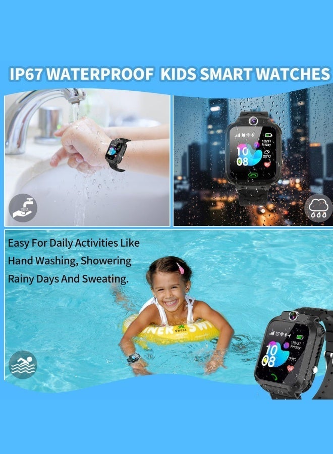 Nabi Kids Watch for ages 3 to 12, Touchscreen, Voice Chat Camera, Long Battery Life, Water Resistant, Best Gift for Kids, Smart Watch for Boys and Girls (Black) - Image 5