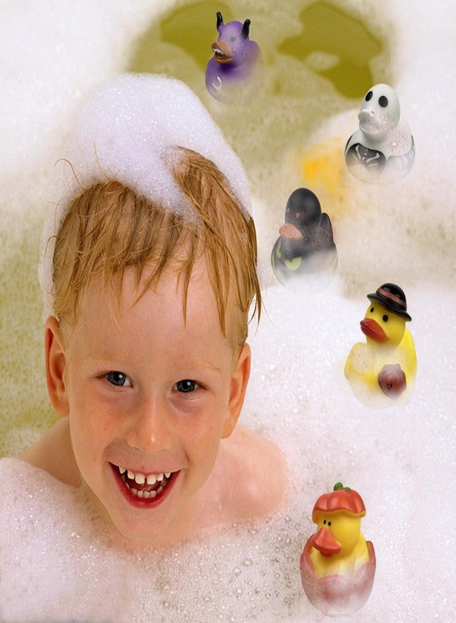 QINGQIU 24 Pack Halloween Rubber Ducks Bath Toys for Kids Toddlers Boys Girls Halloween Toys Halloween Party Favors Gifts Halloween Treat Bags - Image 4