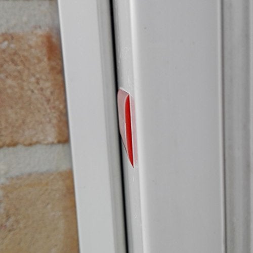 Decooo.be Set of 5 Alarm Deterrent Stickers for Thieves – Ultra Resistant to Scratches, Rain, Frost, UV – 19 mm x 49 mm – Thickness 2 mm - Image 4