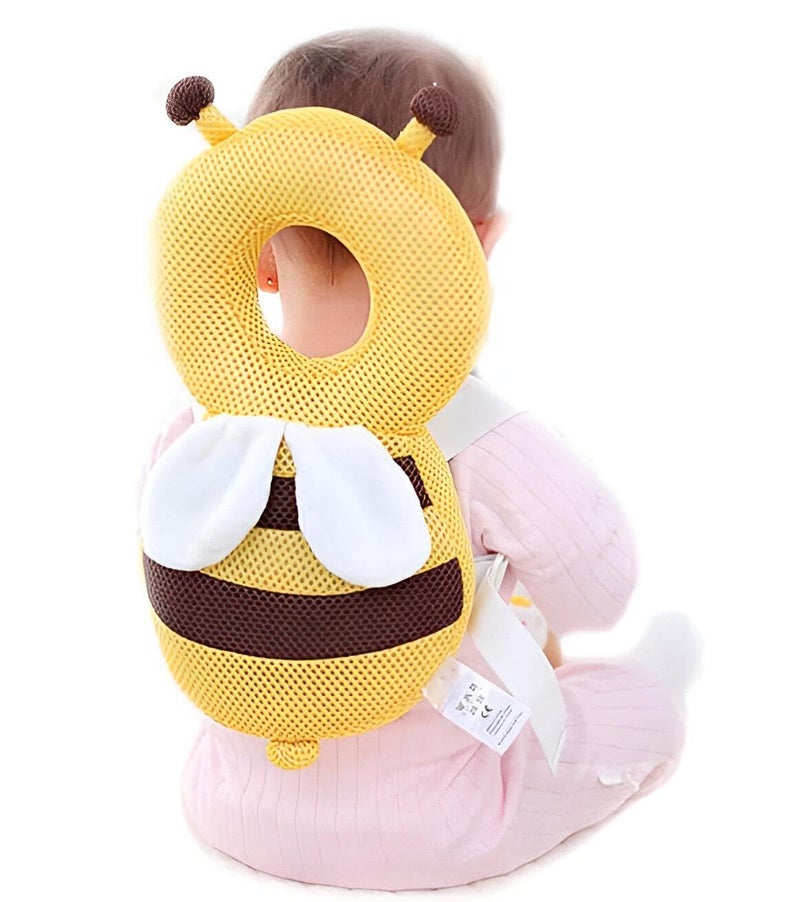 Baby Head Safety Pillow Backpack with Adjustable Features and Back Protector for Toddlers Early Walkers in Different Shapes (Above 1 Year) - Image 3