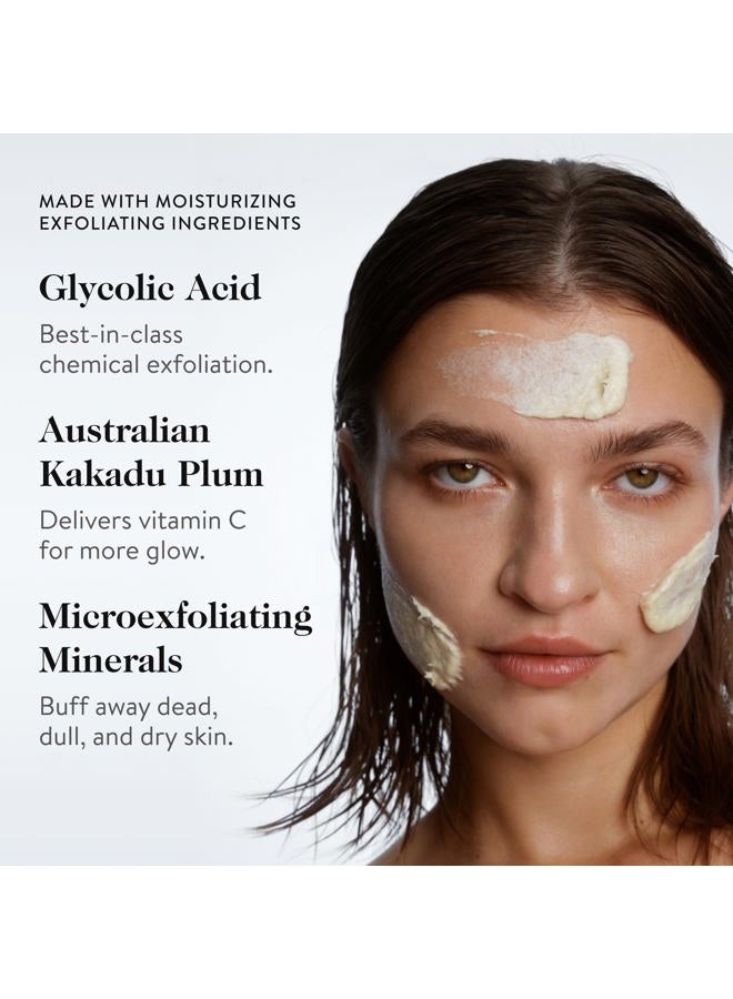 Goop Beauty Microderm Exfoliator | Microdermabrasion Scrub to Smooth Textured Skin | Physical & Chemical Exfoliant | Micro-Exfoliating Minerals & Glycolic Acid | 1.7 fl oz - Image 3