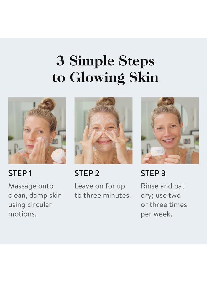 Goop Beauty Microderm Exfoliator | Microdermabrasion Scrub to Smooth Textured Skin | Physical & Chemical Exfoliant | Micro-Exfoliating Minerals & Glycolic Acid | 1.7 fl oz - Image 4