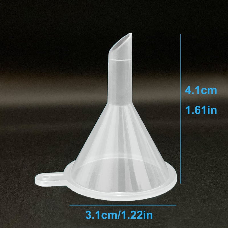 Avenoir Refillable Cosmetic Containers Funnels, Funnels for Filling Bottles of Lotion, Water, Essential Oils, Lotions, Shampoo, Conditions, Cleaning Products, 3 Clear - Image 5